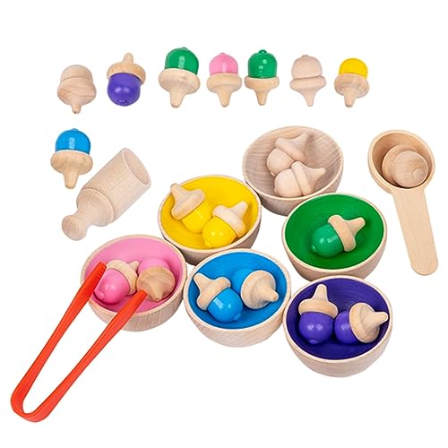 UPKOCH Sensorik Spielzeug 1 Set Farb Und Formsortierer Mit Kreisel Montessori Lernspielzeug Für Pädagogisches Holzspielzeug Zur Farberkennung Und Formenklassifikation Ideales Für Frühkindliche UPKOCH Sensorik Spielzeug 1 Set Farb Und Formsortierer Mit Kreisel Montessori Lernspielzeug Für Pädagogisches Holzspielzeug Zur Farberkennung Und Formenklassifikation Ideales Für Frühkindliche von UPKOCH