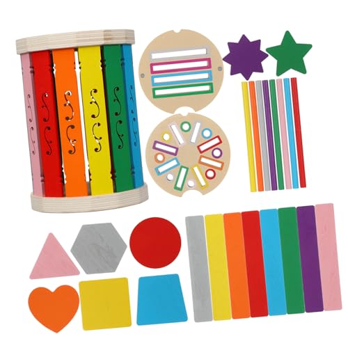 UPKOCH 1 Set Farbsortierspielzeug Für Kleinkinder, Becher- Und Stabsortierspielzeug, Holzstab-Matching-Spielzeug, Lernaktivitäten Für Kinder Im Vorschulalter UPKOCH 1 Set Farbsortierspielzeug Für Kleinkinder, Becher- Und Stabsortierspielzeug, Holzstab-Matching-Spielzeug, Lernaktivitäten Für Kinder Im Vorschulalter von UPKOCH