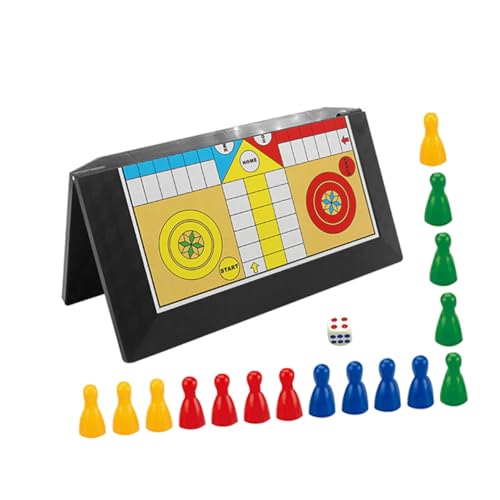 UPKOCH 1 Set Flying Chess Puzzle Flying Chess Brettspiel Handheld Schachspiel Reisespiele Schachlehrer Brettspiel Brettspiele Flugschachspiele Elektrisches Schach Fliegenspiel Kunststoff von UPKOCH