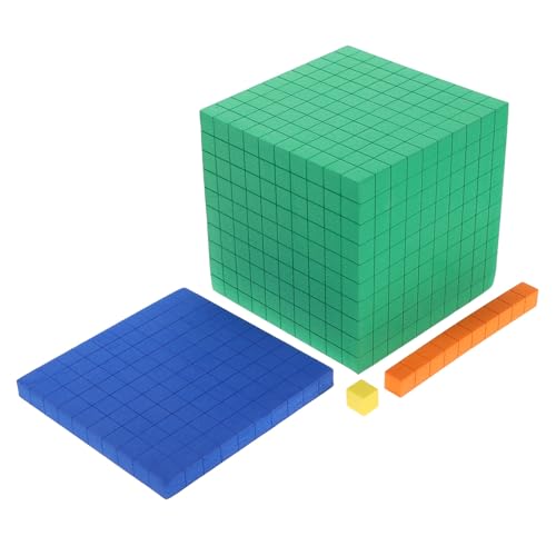 UPKOCH 1 Set Früherziehung Mathe Würfel Würfel Mathe Puzzle Spiel Klassenzimmer Mathe Manipulatives Schaumstoffwürfel Zappeln Spiele Schaumstoffblöcke Nummernblock Eva von UPKOCH