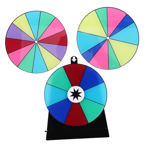 UPKOCH 1 Set Interaktives Tisch Spinnrad Trocken Abwischbares Preisrad Mit Ständer Und 8 Bunten Schlitzen Kompaktes Für Wettbewerbe UPKOCH 1 Set Interaktives Tisch Spinnrad Trocken Abwischbares Preisrad Mit Ständer Und 8 Bunten Schlitzen Kompaktes Für Wettbewerbe von UPKOCH