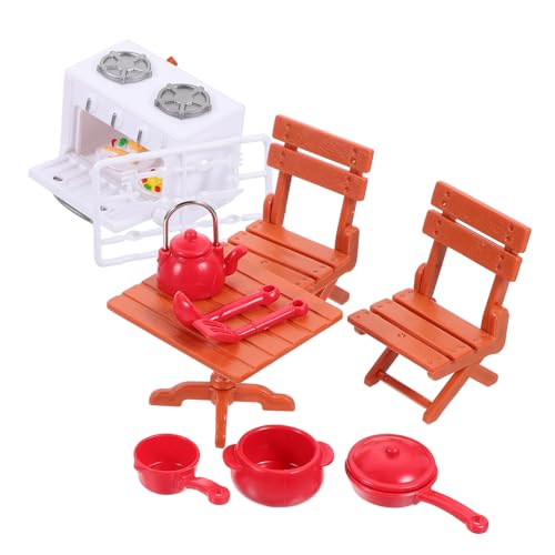 UPKOCH 1 Set Kinderpuppenhaus Tiny Homes Puppenhaus Winziger Tisch Puppenhausmöbel Mini Küchenutensilien Mikrolandschaft Dekoration Möbelmodell Miniaturstühle Kunststoff UPKOCH 1 Set Kinderpuppenhaus Tiny Homes Puppenhaus Winziger Tisch Puppenhausmöbel Mini Küchenutensilien Mikrolandschaft Dekoration Möbelmodell Miniaturstühle Kunststoff von UPKOCH