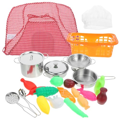 UPKOCH Kinderküchen-Set – Spielzeugküche Mit Für Kleinkinder Rollenspielspielzeug Lernspielzeug Küche Kochspielzeug UPKOCH Kinderküchen-Set – Spielzeugküche Mit Für Kleinkinder Rollenspielspielzeug Lernspielzeug Küche Kochspielzeug von UPKOCH