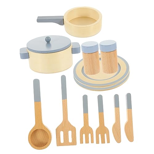 UPKOCH Küchenspielzeug Aus Holz Rollenspiel-pfannenset Kochspielset Für Jungen Und Mädchen Lernspielzeug Interaktives Spielzeug Sicheres Spielzeug Für Kleinkinder Kochgeschirr UPKOCH Küchenspielzeug Aus Holz Rollenspiel-pfannenset Kochspielset Für Jungen Und Mädchen Lernspielzeug Interaktives Spielzeug Sicheres Spielzeug Für Kleinkinder Kochgeschirr von UPKOCH