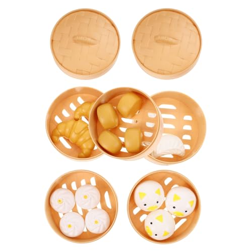 UPKOCH 1 Set Küchenspielzeug Kleinkindspielzeug Küchenspielspielzeug Spiellebensmittelzubehör Spielzeugkühlschrank Mini Küchenzubehör Chinesisches Spiellebensmittel Chinesisches von UPKOCH