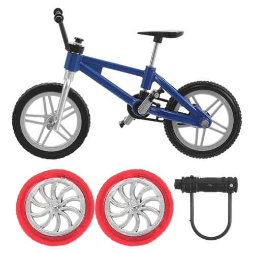 UPKOCH 1 Set Mini-Fingerfahrrad-Modellspielzeug Aus Legierung Realistische Miniatur-Fahrradornamente Fahrradszenen-Requisiten Für Fahrradspielzeug Partygeschenk Klassenzimmerpreis von UPKOCH