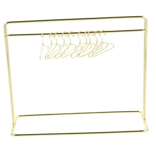 UPKOCH 1satz Mini Kleiderbügel Für Puppen Teiliges Zubehör Für Puppenhaus Stabiler Kleiderständer Aus Eisen Geeignet Für Aufbewahrung Und Präsentation Von Puppenkleidung Goldene UPKOCH 1satz Mini Kleiderbügel Für Puppen Teiliges Zubehör Für Puppenhaus Stabiler Kleiderständer Aus Eisen Geeignet Für Aufbewahrung Und Präsentation Von Puppenkleidung Goldene von UPKOCH