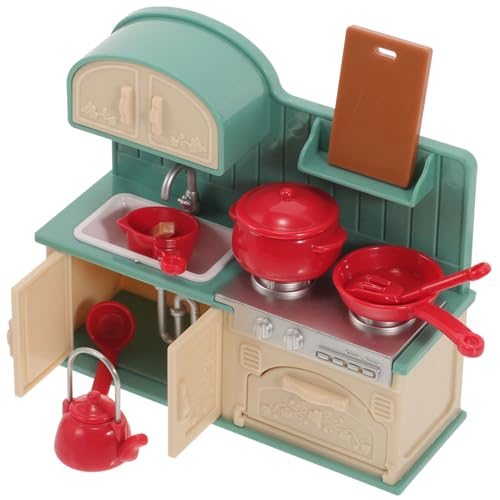 UPKOCH 1 Set Mini Küchenspielzeug Mädchenspielzeug Küchenutensilien Modelle Puppenhauszubehör Puppenhaus Küchenbedarf Miniatur Küchenzubehör Mini Küchenrequisiten Kinderspielzeug von UPKOCH