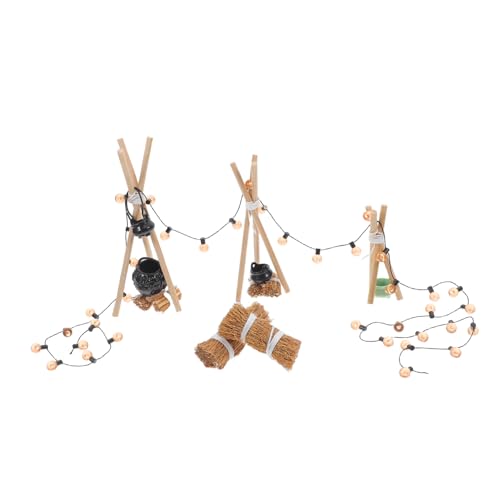 UPKOCH 1satz Miniatur Campfire Dekoration Für Puppenhäuser Mini-Bonfire Set Mit Holzregal Und Für Halloween Und Alltagsszenen Teiliges Set UPKOCH 1satz Miniatur Campfire Dekoration Für Puppenhäuser Mini-Bonfire Set Mit Holzregal Und Für Halloween Und Alltagsszenen Teiliges Set von UPKOCH