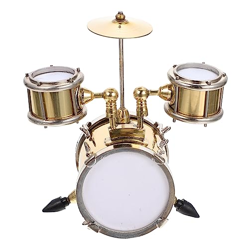 UPKOCH 1 Set Mini Musikinstrument Modell Miniaturen Mini Puppenhaus Mini Für Miniaturhaus Musikinstrumente Spielzeughaus Musikspielzeug Musikinstrument Holz Golden von UPKOCH