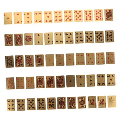 UPKOCH 1 Set Mini Pokerspielzeug Brettspiel Spielkarten Massen Pokerkartenspiele Pokerspiel Kartenspiel Familienspiel Requisiten Partygeschenke Für Zappel Spielkartenetui von UPKOCH