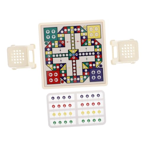 UPKOCH 1 Set Miniatur Schach Tiny Homes Küchenhocker Stufen Mini Möbel Für Puppenhauszimmer Boxen Für Miniaturen DIY Häuser Kits Zum Wohnen Generisches Chinesisches Damespiel von UPKOCH