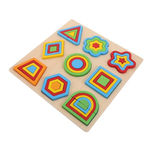 UPKOCH Einzigartiges Formpuzzle Für Kleinkinder Im Vorschulalter 1 Set Hölzernes Lernspielzeug Für Die Früherziehung Babyspielzeug Form- Und Erkennungspuzzles UPKOCH Einzigartiges Formpuzzle Für Kleinkinder Im Vorschulalter 1 Set Hölzernes Lernspielzeug Für Die Früherziehung Babyspielzeug Form- Und Erkennungspuzzles von UPKOCH