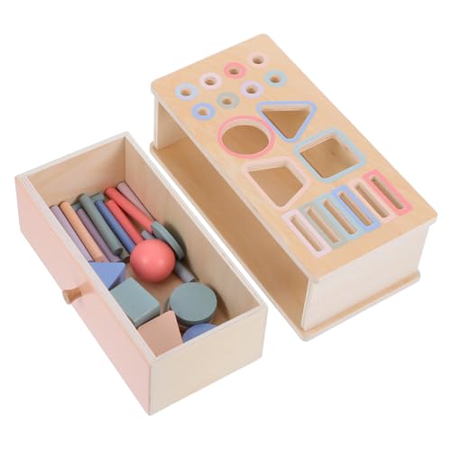 UPKOCH 1 Set Montessori-lernspielzeug: Sortierbox Aus Holz Für Farben Und Formen Für Kleinkinder. Interaktives Lernspielzeug Für Die Entwicklung Der Feinmotorik Und des Logischen UPKOCH 1 Set Montessori-lernspielzeug: Sortierbox Aus Holz Für Farben Und Formen Für Kleinkinder. Interaktives Lernspielzeug Für Die Entwicklung Der Feinmotorik Und des Logischen von UPKOCH