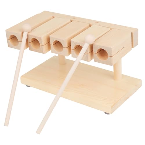 UPKOCH Pädagogisches Musikspielzeug Für Kinder 5-teiliges Schlaginstrumenten-Set Aus Ahornholz UPKOCH Pädagogisches Musikspielzeug Für Kinder 5-teiliges Schlaginstrumenten-Set Aus Ahornholz von UPKOCH