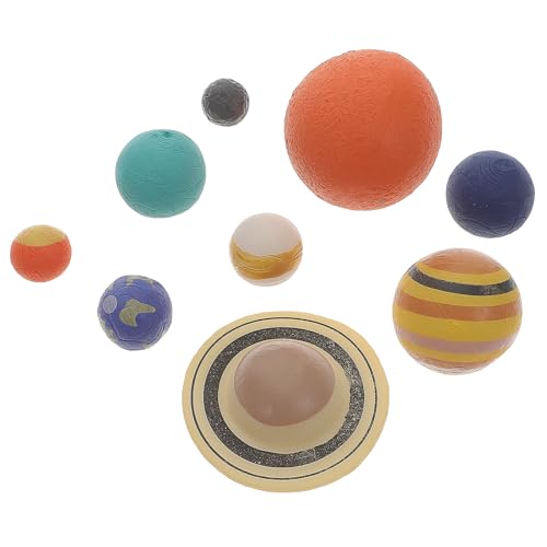 UPKOCH 1 Set Planet 3D Modell Planetenmodellbausatz Sonnensystemmodell 3D Diorama des Planeten Lernspielzeug Sonnensystembausatz Sonnensystem Für Weltraumspielzeug Sonnensystem von UPKOCH