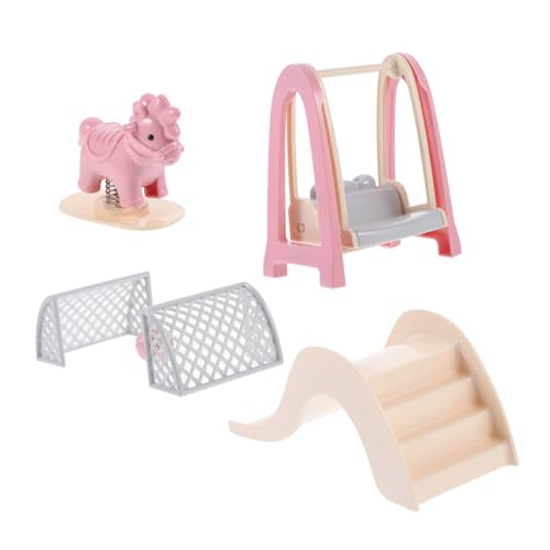 UPKOCH 1 Set Puppenhaus Dekoration Drehsitz Kit Ball Mädchenspielzeug Spiele Outdoor Puppenhaus Zubehör Mädchenspielzeug Bot Für Mädchen Mini Miniatur Szene Requisite Mini von UPKOCH