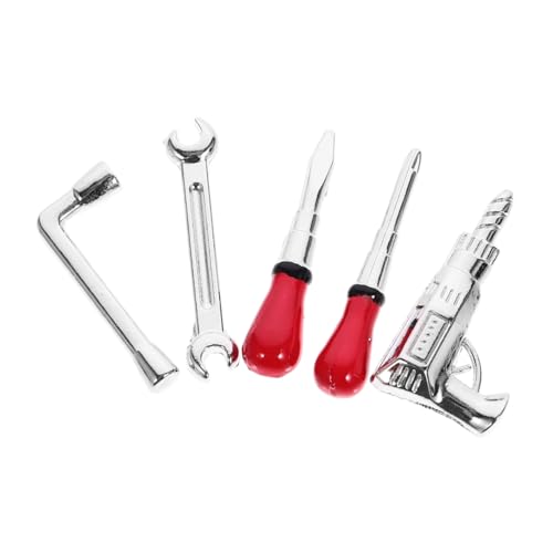 UPKOCH Puppenhaus-werkzeugset Miniaturmodell Mini-puppenhaus-reparaturwerkzeuge Eisenmaterial Feine Handwerkskunst Für Miniaturszenen von UPKOCH