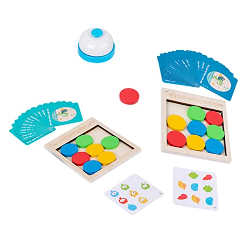UPKOCH Lustiges Spielzeug Für Jungen Und Mädchen Holzspielzeug Für Jungen Und Mädchen Kreative Pädagogische Bausteine von UPKOCH