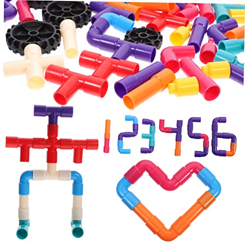UPKOCH 1satz Interlocking Pipe Building Blocks Spielzeug Für Farbige Lernspielzeuge Kreativität Hand-Augen-koordination Und Frühem Lernen Zufällige Farben UPKOCH 1satz Interlocking Pipe Building Blocks Spielzeug Für Farbige Lernspielzeuge Kreativität Hand-Augen-koordination Und Frühem Lernen Zufällige Farben von UPKOCH