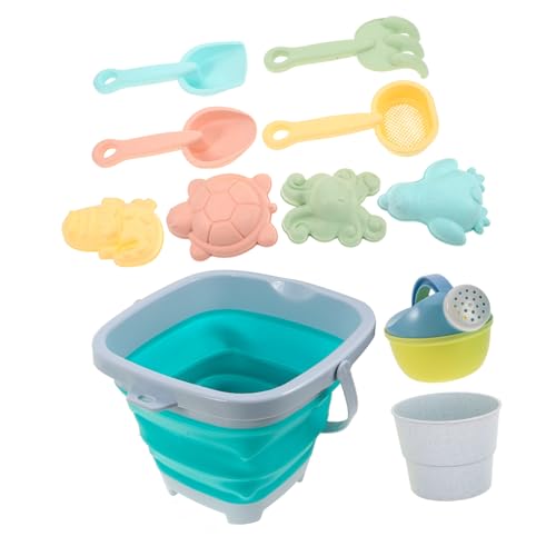 UPKOCH 1 Set Sandspielzeug-Set Für Kinder Am Strand, Faltbarer Eimer Mit Schaufeln Und Rechen Für Kleinkinder Und Kinder, Für Sandkästen, Gärten Und Sommeraktivitäten UPKOCH 1 Set Sandspielzeug-Set Für Kinder Am Strand, Faltbarer Eimer Mit Schaufeln Und Rechen Für Kleinkinder Und Kinder, Für Sandkästen, Gärten Und Sommeraktivitäten von UPKOCH