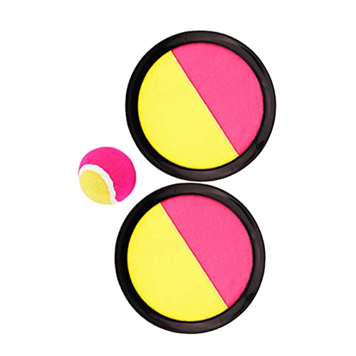 UPKOCH 1 Set Saugnapf Ballspielzeug Outdoor Fangballspiel Interaktives Eltern Kind Ballspielzeug Outdoor Kinderspielzeug Kinderspielzeug Wurf Und Fangschlägerball von UPKOCH