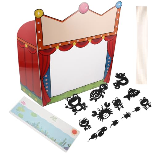 UPKOCH 1 Set Schattenpuppen Lehrmittel Fingerpuppen Puppentheater Schattenpuppen Für Finger Familienpuppen Puppenbau Set Puppen Zum Selbermachen Puppentheater Puppenbühne von UPKOCH
