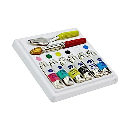 UPKOCH Lebhaft Farbige Aquarell-mini- -spielzeuge Handgefertigte Miniaturfiguren Aus Harzlegierung Zur Dekoration von UPKOCH