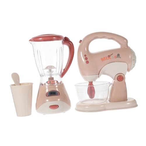 UPKOCH 1 Set Simulierte Haushaltsgeräte Kinderspielzeug Elektrischer Entsafter Mini Mixer Mini Entsaftermaschinen Mini Waschmaschine Simulation Mixer Kochspielzeug Kunststoff von UPKOCH