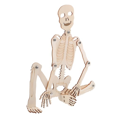 UPKOCH 1 Set Skelettmodell Basteln Mini Skelett Requisite Charcuterie Armdekor Physiologie Leichtes Mini Menschliches Skelett Anatomiemodell Ornament Körperschaufensterpuppe von UPKOCH
