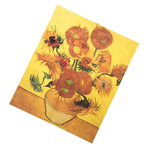 UPKOCH 1 Satz Sonnenblumen-Puzzle Rätsel für Erwachsene rätsel Erwachsene Kinderrätsel Spielzeug für Kleinkinder Kinderspielzeug Sonnenblumenpuzzles aus Papier von UPKOCH