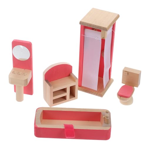 UPKOCH 1 Set Spielhaus Mini Kinderspielzeug Möbelschmuck Lustige Dekore Übungsfähigkeitsspielzeug Pädagogisches Puppenhausmöbelspielzeug Pädagogisches Rosa Holz UPKOCH 1 Set Spielhaus Mini Kinderspielzeug Möbelschmuck Lustige Dekore Übungsfähigkeitsspielzeug Pädagogisches Puppenhausmöbelspielzeug Pädagogisches Rosa Holz von UPKOCH