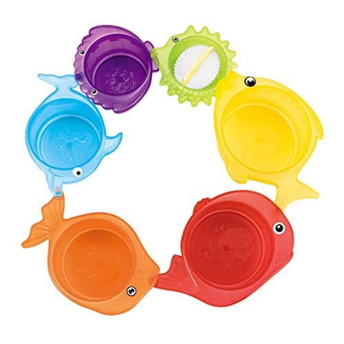 UPKOCH 1 Set Stapelbecher Cartoon Strandspielzeug Stapelbecher Für Badewanne Und Strand Lustiges Badespielzeug Für Kleinkinder Ideal Für Sand Und Wasser UPKOCH 1 Set Stapelbecher Cartoon Strandspielzeug Stapelbecher Für Badewanne Und Strand Lustiges Badespielzeug Für Kleinkinder Ideal Für Sand Und Wasser von UPKOCH