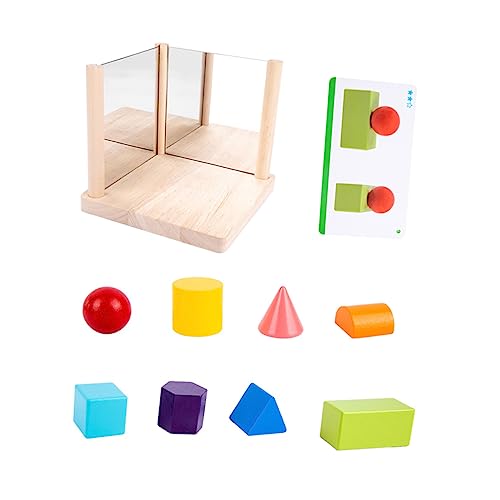 UPKOCH Busy Cube Spielzeug Für Kinder – 1 Set Geometrisches Erkenntnisspielzeug Bausteine aus Holz Und Glas Lernspielzeug UPKOCH Busy Cube Spielzeug Für Kinder – 1 Set Geometrisches Erkenntnisspielzeug Bausteine aus Holz Und Glas Lernspielzeug von UPKOCH
