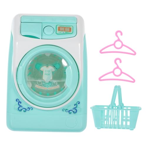 UPKOCH 1 Set Waschmaschinenspielzeug Kleine Waschmaschine Haushaltsgerätespielzeug Haushaltsgerätspielzeug Waschmaschinenspielzeug Tragbares Waschmaschinenerkennungsspielzeug von UPKOCH