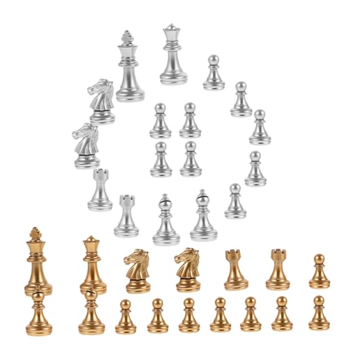 UPKOCH 1 Standardsituationen Stück Planke Schach Schwarz Erwachsene Brettspiele Plastik von UPKOCH