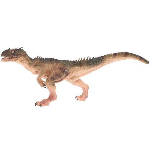 UPKOCH 1 Stück Allosaurus Modell Simulation Dinosaurier Dekoration Braun Realistisches für Zuhause und Büro Stabil Stehend Sicheres Material Lebensechte Gestaltung für Freunde von UPKOCH