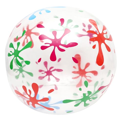 UPKOCH 1 Stück Aufblasbarer Transparenter Strandball für Bunter für Outdoor Spaß Am Wasser Schwimmbad oder Strand Leicht zu Lagern und Fördert Familieninteraktionen UPKOCH 1 Stück Aufblasbarer Transparenter Strandball für Bunter für Outdoor Spaß Am Wasser Schwimmbad oder Strand Leicht zu Lagern und Fördert Familieninteraktionen von UPKOCH