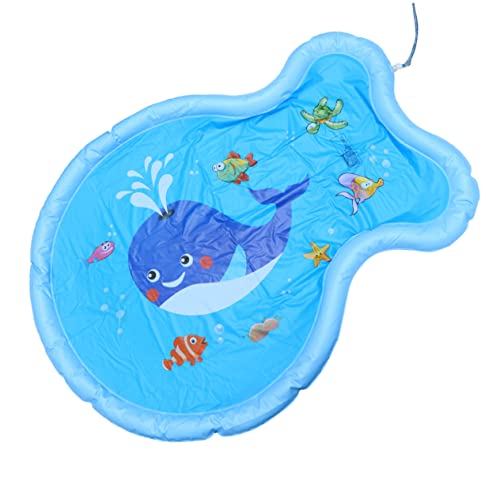 UPKOCH 1 Stück Aufblasbares Wassersprühkissen Paddeln Schwimmbad Mattensprinkler Unterlage Sprühen Matten Rasen Rasensprengermatte Blue UPKOCH 1 Stück Aufblasbares Wassersprühkissen Paddeln Schwimmbad Mattensprinkler Unterlage Sprühen Matten Rasen Rasensprengermatte Blue von UPKOCH