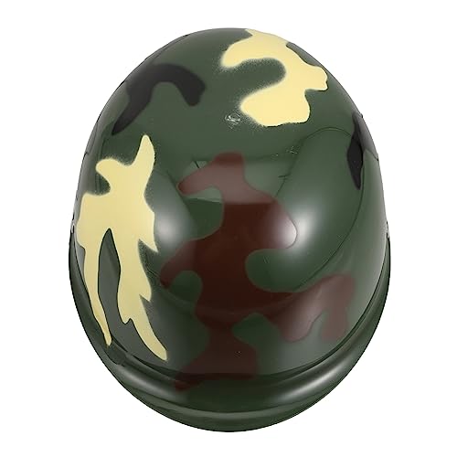 UPKOCH 1 Stück Camouflage-Helm party zubehör partyzubehör für Rollenspielhelm Kindersimulationshelm Tarnhut aus Kunststoff Camouflage-Hut Plastik von UPKOCH