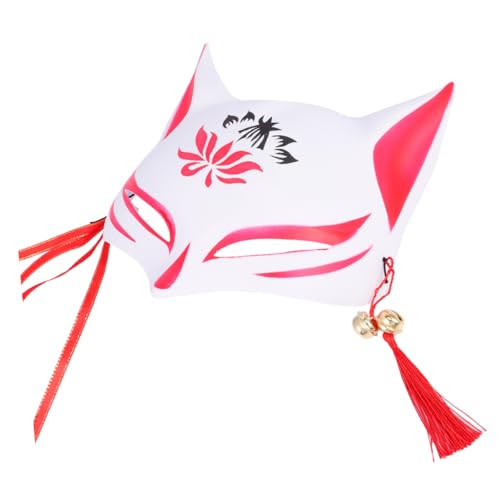 UPKOCH 1 Stück Cosplay -requisiten Cosplay-maske Halloween-horrormaske Dekorativ Masken Fuchsmaske Für Halloween Abschlussball Fuchs Für Halloween Partyzubehör Halloween -party Weiß von UPKOCH