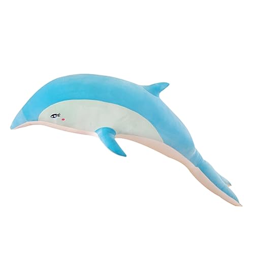 UPKOCH 1 Stück Delphin-Puppe Heimpuppenverzierung Puppenschmuck Cartoon-plüsch-Delphin Stofftier Aus Baumwolle Plüschpuppe Füllung: Daunen Baumwolle von UPKOCH