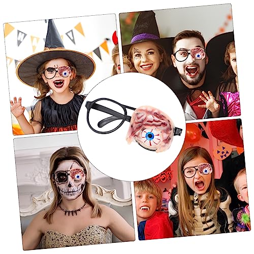 UPKOCH 1stück Halloween Augenball Brille Für Gruselige Kostüme Lustige Party-Requisiten Für Junge Mädchen Und Erwachsene Für Halloween Maskeraden Und Rollenspiele von UPKOCH