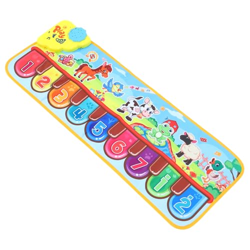UPKOCH 1 Stück Früherziehung Musikdecke Kinderspielzeug Musiktastatur Für Babys Musikspielzeug Spielmatte Musikteppich Klavier Kinderspielzeug Klavierspielzeug Kinderklavier Buntes PVC UPKOCH 1 Stück Früherziehung Musikdecke Kinderspielzeug Musiktastatur Für Babys Musikspielzeug Spielmatte Musikteppich Klavier Kinderspielzeug Klavierspielzeug Kinderklavier Buntes PVC von UPKOCH