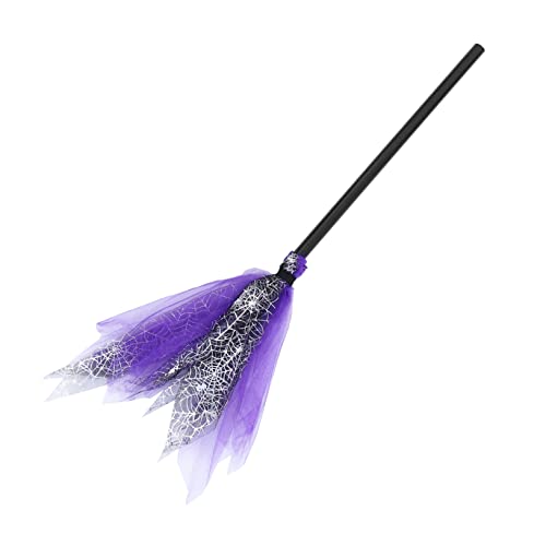 UPKOCH 1 Stück Halloween Hexenbesen Deko Leichter Besen Netzstoff für Kostümpartys Kindergeburtstage und Halloween Feiern für Junge Mädchen und Cosplay UPKOCH 1 Stück Halloween Hexenbesen Deko Leichter Besen Netzstoff für Kostümpartys Kindergeburtstage und Halloween Feiern für Junge Mädchen und Cosplay von UPKOCH