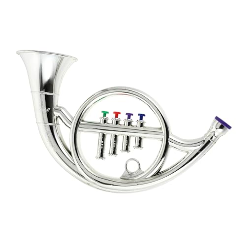 UPKOCH 1 Stück Horn-Modell Musikspielzeug Lehrreich Musikhorn Französisch Hornspielzeug Waldhorn Musical Simuliertes Horn Bildungsspielzeug Silver Abs-Kunststoff UPKOCH 1 Stück Horn-Modell Musikspielzeug Lehrreich Musikhorn Französisch Hornspielzeug Waldhorn Musical Simuliertes Horn Bildungsspielzeug Silver Abs-Kunststoff von UPKOCH