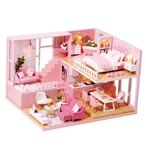 UPKOCH Mini-hausspielzeug Zum Manuellen Zusammenbauen – Perfekt Für Rollenspiele Und Familienzusammenhalt UPKOCH Mini-hausspielzeug Zum Manuellen Zusammenbauen – Perfekt Für Rollenspiele Und Familienzusammenhalt von UPKOCH