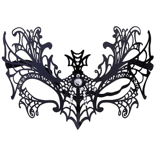 UPKOCH 1 Stück Metall-Diamant-Eisen-Maske Halloween Masken halloweenmaske partyzubehör schwarzes Kostüm lustige Fledermaus Foto -Requisiten interessante Gesichtsabdeckungen Black UPKOCH 1 Stück Metall-Diamant-Eisen-Maske Halloween Masken halloweenmaske partyzubehör schwarzes Kostüm lustige Fledermaus Foto -Requisiten interessante Gesichtsabdeckungen Black von UPKOCH