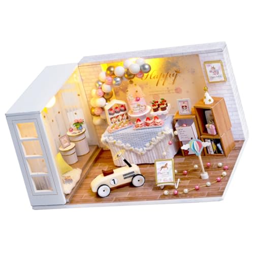UPKOCH 1 Stück Miniatur Häuser Bausätze Bausatz Romantisches Mini-Wohnung Hölzern UPKOCH 1 Stück Miniatur Häuser Bausätze Bausatz Romantisches Mini-Wohnung Hölzern von UPKOCH