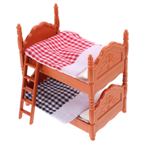 UPKOCH 1 Stück Miniatur Möbel für Puppenhaus Doppelbett mit Nachttisch aus Hochwertigem Umweltfreundlichem Material für Miniaturmöbel Sammler Robust und Langlebig für Kreatives UPKOCH 1 Stück Miniatur Möbel für Puppenhaus Doppelbett mit Nachttisch aus Hochwertigem Umweltfreundlichem Material für Miniaturmöbel Sammler Robust und Langlebig für Kreatives von UPKOCH
